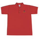 Fly Eagled Embroidered Polo Shirt