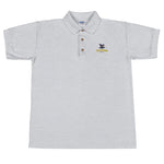 Fly Eagled Embroidered Polo Shirt