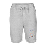 L2W Salmon Highlight Men's fleece shorts