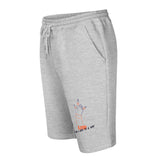 L2W Salmon Highlight Men's fleece shorts